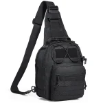 Tactical+Sling+Bag+10L+Military+Rover+Shoulder+Sling+Backpack+Black,Tactical+Bag+Backpack