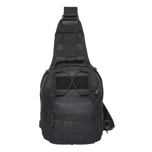 Tactical Sling Bag 10L Military Rover Shoulder Sling Backpack Black,Tactical Bag Backpack - Image 3